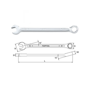 Cờ lê vòng miệng 32mm Toptul AABW3232