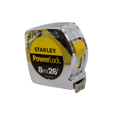 Thước cuộn power lock 8m/25 inches Stanley STHT33428-8