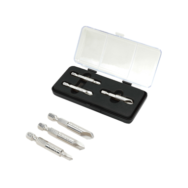 Mũi khoan lấy ốc gãy Toptul JGAW0301 (3 chi tiết)