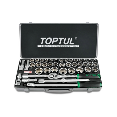 Bộ tuýp lục giác 1/2inch Toptul GCAD4303 (43 chi tiết)