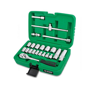 Bộ đầu tuýp 3/8inch Toptul GCAI2202 (22 chi tiết)