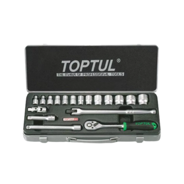 Bộ đầu tuýp 3/8inch Toptul GCAD1805 (18 chi tiết)