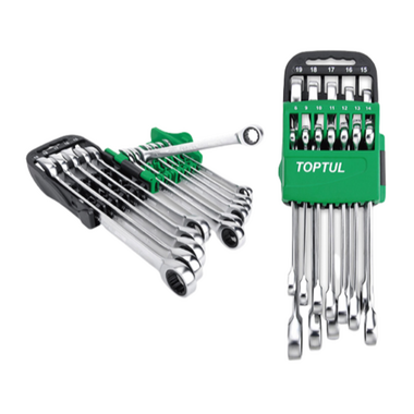 Toptul GSCQ0901 Open-end wrench set (9 pieces)