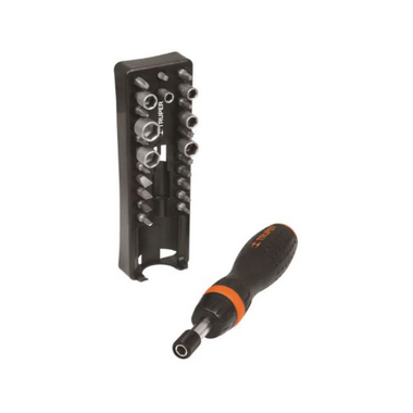 Bộ tô vít đuôi lục giác 1/4inch TRUPER JDM-24 (17 chi tiết)