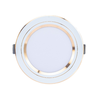 Rang Dong AT20 DM 110/12W (G) color changing LED Downlight with gold border