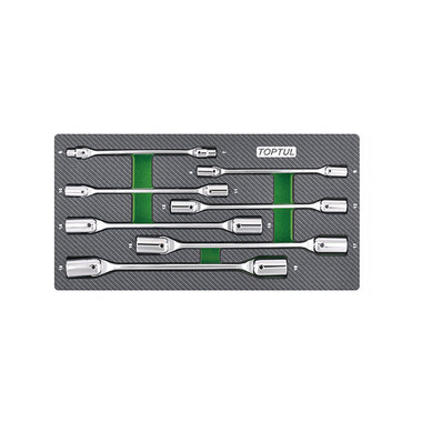 Bộ đầu tuýp Toptul GEA0703 (7 chi tiết)