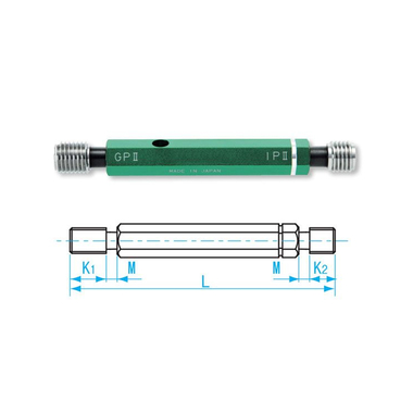 Dưỡng kiểm ren trong Niigata Seiki GPIP2-0204