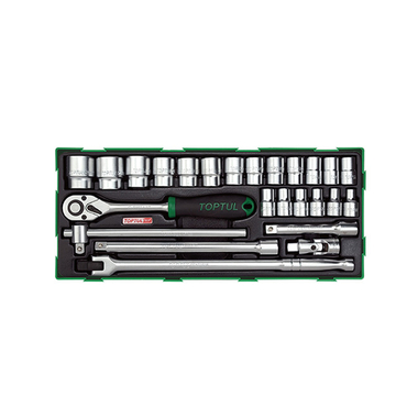 Bộ tuýp 1/2inch Toptul GTB25040 (25 chi tiết)