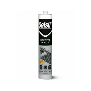 Silicone chống cháy 300ml Selsil THT-M1C màu xám tôn
