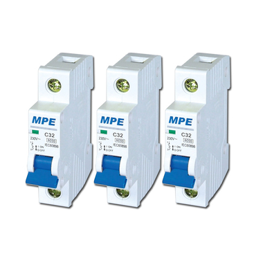 Cầu dao tự động số cực 1p, In 6A MPE MP6-C106 ICu 6kA