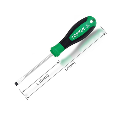 Tua vít dẹt chống trượt Toptul FAAB6E10