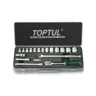 Bộ lục giác 3/8inch Toptul GCAD1806 (18 chi tiết)