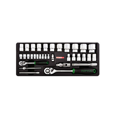 Bộ tuýp 3/8inch Toptul GCAT3403 (34 chi tiết)