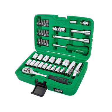 Bộ đầu tuýp 3/8inch Toptul GCAI4503 (45 chi tiết)