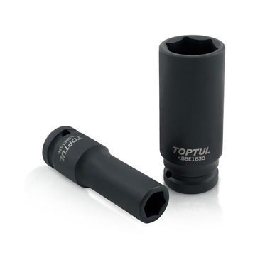 Tuýp lục giác dài 1/2inch Toptul KABE1609 đen