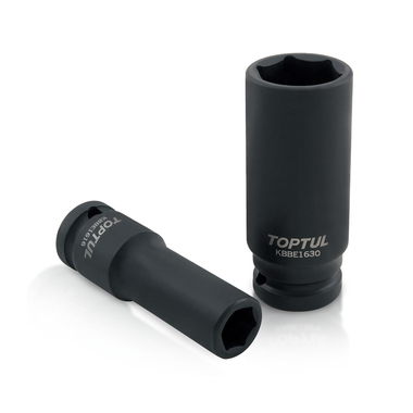 Tuýp bông 1/2inch Toptul KBBE1614 đen