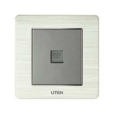 Ổ Cắm Điện Thoại Đơn Uten-V6.0G-1Tel