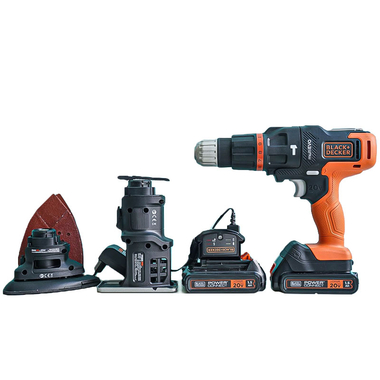 18V Black&Decker EVO185B1-B1 Hand Drill