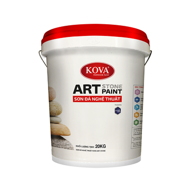 Sơn đá nghệ thuật Kova ART STONE - 5KG - 1512