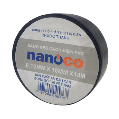 Băng keo cách điện 9m NANOCO FKPT10