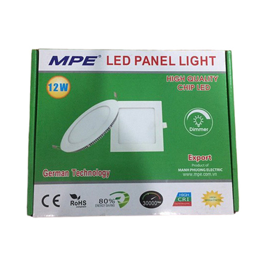 Đèn Led Panel tròn 12W 3 chế độ màu MPE RPL-12/3C