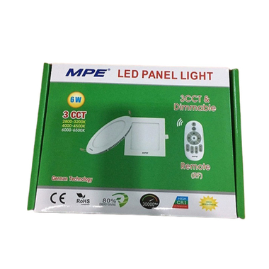 Đèn Led Panel tròn 6W MPE RPL-6S/3C ánh sáng trắng