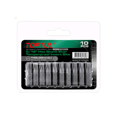 Bộ đầu vít sao lỗ 5/16inch Toptul FSGA1050G