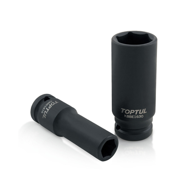 Tuýp bông 1/2inch Toptul KBBE1626 đen