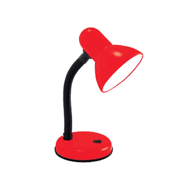 Dien Quang DQ DKL03 B iron reflector table lamp (red black)