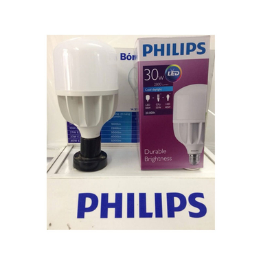 Bóng đèn LED trụ công suất cao 30W Philips Tforce Core HB 28-30W E27 865