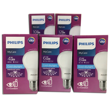 Bóng đèn LED bulb My Care 6W E27 Philips 6W E27 1CT/12 APR