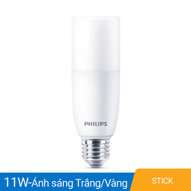 Bóng đèn LED Stick 11W đui E27 Philips Stick 11W E27