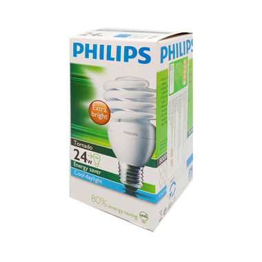Bóng đèn LED Compact Tornado 24W ánh sáng trắng Philips Tornado 24W E27