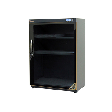 Nikatei NC-180HS 180 liter anti-humidity cabinet with gold-plated aluminum border