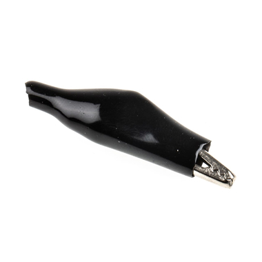 RS PRO 483859 Alligator Clip Black