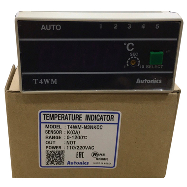Bộ điều khiển nhiệt độ Autonics T4WM-N3NKCC