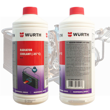 Chất súc rửa hệ thống giải nhiệt Wurth 5861510250