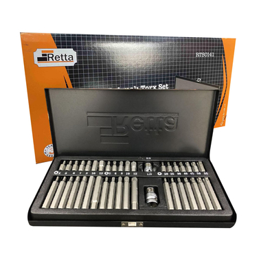 Bộ đầu nối Torx, Hex, XZN Torx Retta RTS0141