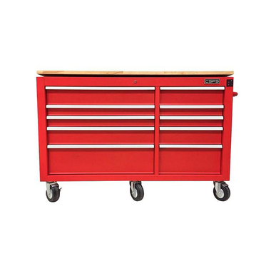 High-end red 10-compartment tool cabinet CSPS VNGS3661BC1-5610 electronic height adjustment