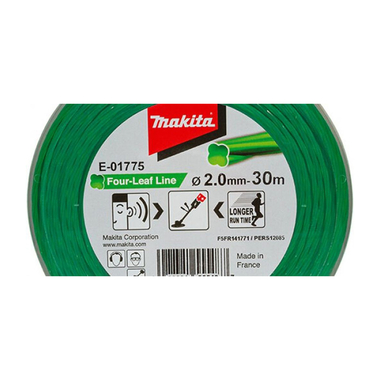 Dây cước cắt cỏ 2.0mm x 30m MAKITA E-01775 (xanh lá)