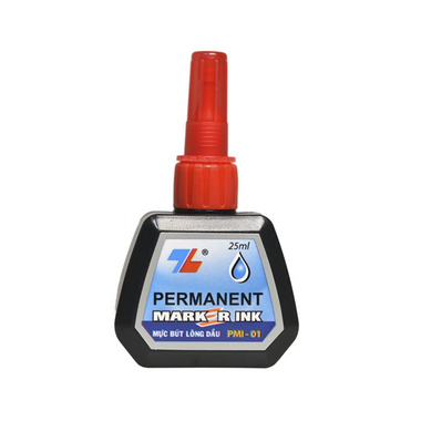 Mực lông dầu Thiên Long 25ml đỏ