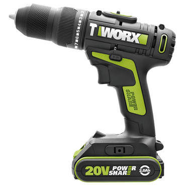 Máy khoan động lực dùng pin 20V Worx WU179 kèm 2 pin 1 sạc