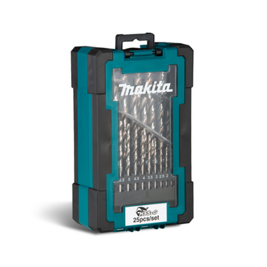 Bộ mũi khoan kim loại 1-13mm Makita D-67599 (25 chi tiết)