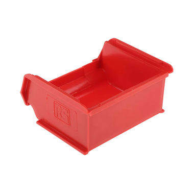 Plastic tray 181x205mm RS PRO 4844129 red