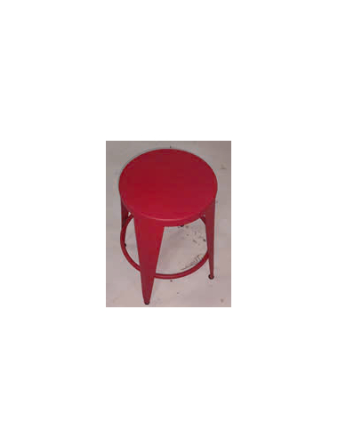 Small Red Stool 1825 Interiors WING01