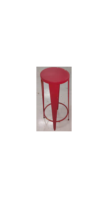 Red High Stool 1825 Interiors WING02