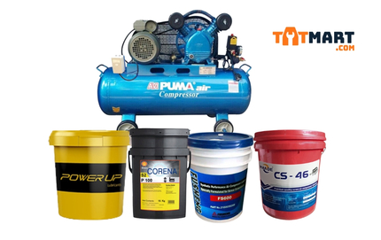 Dầu máy nén khí piston: Hướng dẫn chọn và sử dụng đúng cách để bảo vệ thiết bị