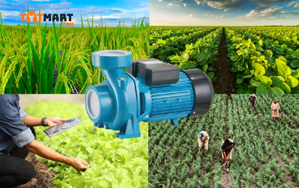 Tổng hợp các loại máy bơm nước nông nghiệp phổ biến