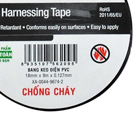 Băng keo điện chống cháy 19mm x 18m 3M 1518