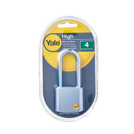 Khóa bấm càng dài 50mm Yale Y120/50/163/1
